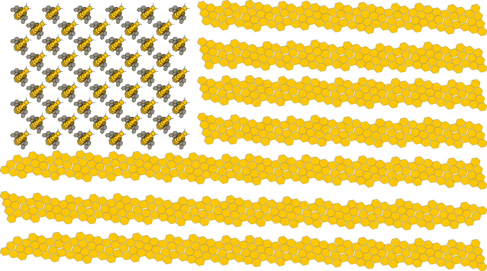 The Bees Buds - Bee America (Back) The Bees Buds - Bee America (Back)